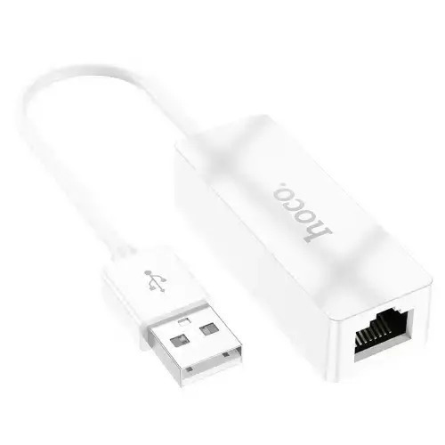 Hoco UA22 Acquire USB Αντάπτορας Δικτύου για Ενσύρματη σύνδεση Ethernet