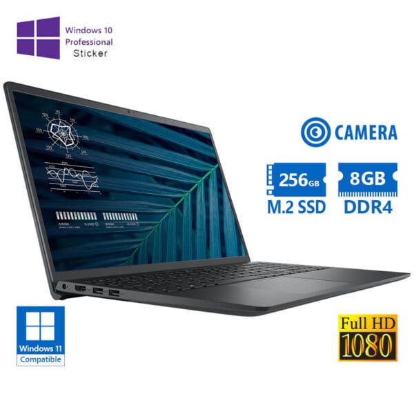 Dell (A-) Vostro 15 3510 i3-1115G4/15.6``FHD/8GB DDR4/256GB M.2 SSD/No ODD/Camera/10P Grade A- Refur Dell (A-) Vostro 15 3510 i3-1115G4/15.6``FHD/8GB DDR4/256GB M.2 SSD/No ODD/Camera/10P Grade A- Refur