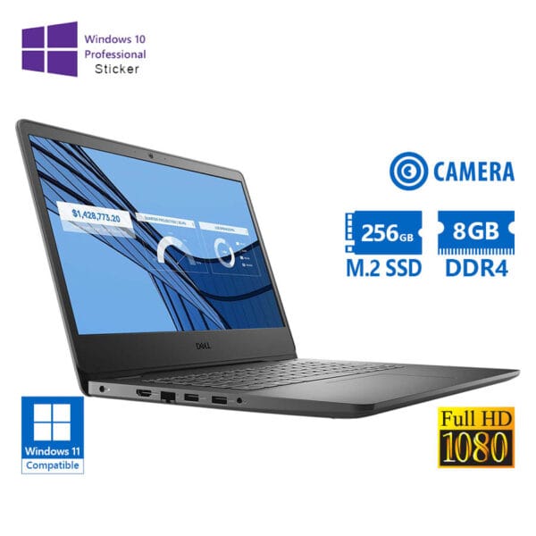Dell (A-) Vostro 3400 i3-1115G4/14``FHD/8GB DDR4/256GB M.2 SSD/No ODD/Camera/10P Grade A- Refurbishe Dell (A-) Vostro 3400 i3-1115G4/14``FHD/8GB DDR4/256GB M.2 SSD/No ODD/Camera/10P Grade A- Refurbishe