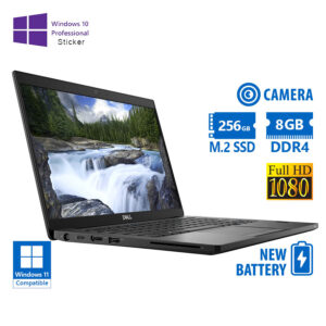 Dell Latitude 7390 i5-8350U/13.3”FHD/8GB DDR4/256GB M.2 SSD/No ODD/Camera/New Battery/10P Grade A Re