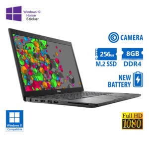 Dell Latitude 7490 i5-8350U/14”FHD/8GB DDR4/256GB M.2 SSD/No ODD/Camera/New Battery/10H Grade A Refu Dell Latitude 7490 i5-8350U/14”FHD/8GB DDR4/256GB M.2 SSD/No ODD/Camera/New Battery/10H Grade A Refu