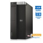 Dell Precision 5810 Tower Xeon E5-1620v3(4-Cores)/8GB DDR4/500GB/Nvidia 512MB/DVD/8P Grade A+ Workst