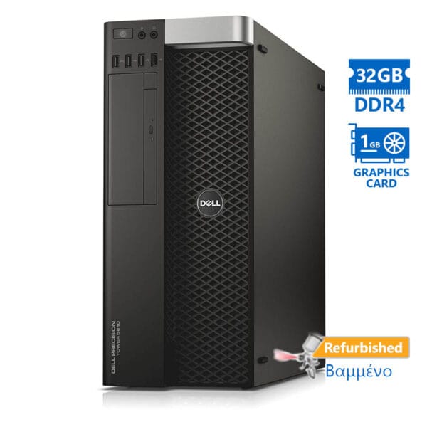 Dell Precision 5810 Tower Xeon E5-1650v3(6-Cores)/32GB DDR4/500GB/Nvidia 1GB/DVD/8P Grade A+ Worksta
