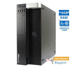 Dell Precision T3610 Tower Xeon E5-1607v2(4-Cores)/16GB DDR3/1TB/Nvidia 2GB/DVD/8P Grade A+ Workstat