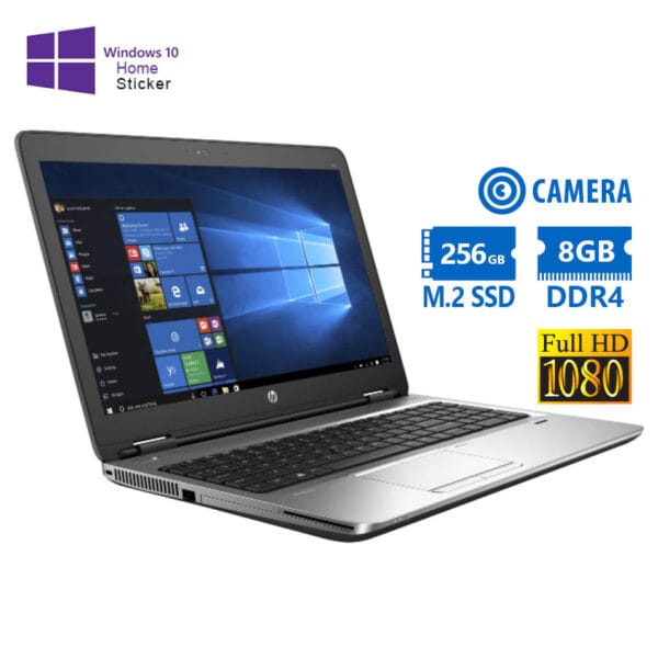 HP ProBook 650 G2 i5-6200U/15.6``FHD/8GB DDR4/256GB M.2 SSD/No ODD/Camera/10H Grade A Refurbished La HP ProBook 650 G2 i5-6200U/15.6``FHD/8GB DDR4/256GB M.2 SSD/No ODD/Camera/10H Grade A Refurbished La