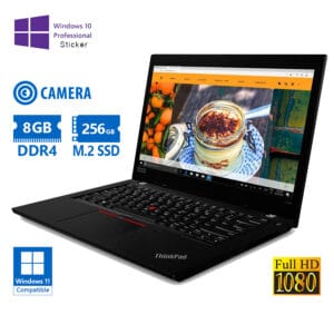 Lenovo (A-) ThinkPad L490 i5-8265U/14”FHD/8GB DDR4/256GB M.2 SSD/No ODD/Camera/10P Grade A- Refurbis Lenovo (A-) ThinkPad L490 i5-8265U/14”FHD/8GB DDR4/256GB M.2 SSD/No ODD/Camera/10P Grade A- Refurbis