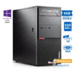 Lenovo M800 Tower i7-6700/8GB DDR4/480GB SSD/DVD/10H Grade A+ Refurbished PC