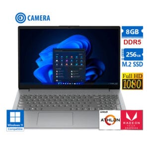 Lenovo V15 G4 AMD Athlon Silver 7120U/15.6”FHD/8GB DDR5/256GB M.2 SSD/w/Radeon™ 610M (2C@1900MHz)/No