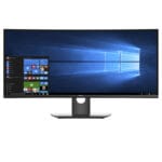 Used (A-) Monitor UltraSharp U3417W Curved/Dell/34``UW-QHD/3440x1440/Black/w/Speakers/Grade A-/DP & - Image 2