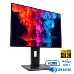 Used Monitor PE270K IPS/Acer/27``Ultra HD 4K/3840x2160/Wide/Black/w/Speakers/DP & 2xHDMI & USB Type-