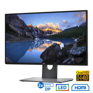 Used (A-) Monitor U2518D IPS/Dell/25”QHD/2560x1440/Wide/Black/Grade A-/mini DP & 2xDP & HDMI & USB 3
