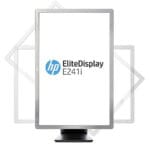 Used Monitor E241i IPS LED/HP/24``FHD/1920x1200/Wide/Silver/Black/D-SUB & DVI-D & DP & USB HUB - Image 3